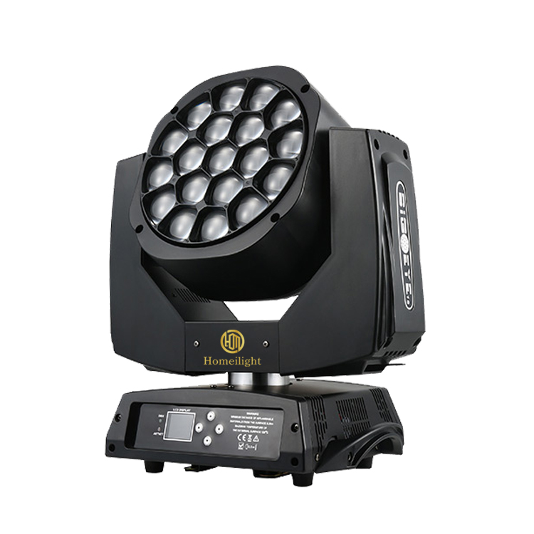3200K-7500K LED Moving Head Wash Club DJ Bar Lights19Pcs Bee-Eye K10 Moving Head Bee Eyes