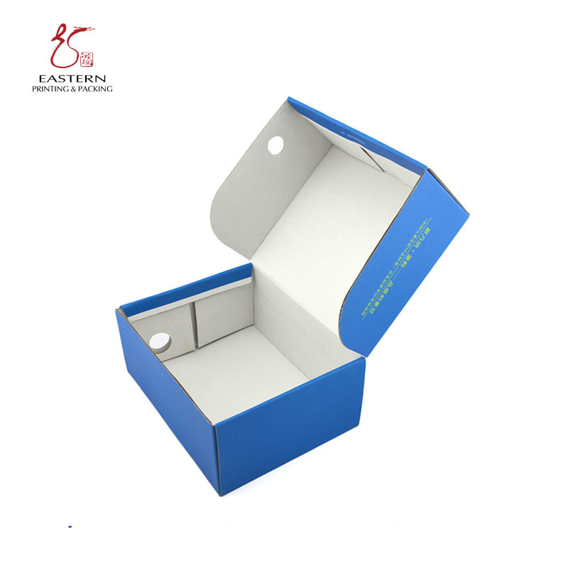 CMYK Color Kraft Paper Shoe Box , Drawer Type Shoe Box Custom Size Accepted