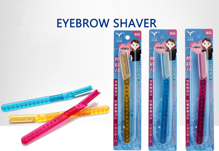 Women Translucent Hair Shaving Razor Folding Rustproof Reticulate Knife Edge