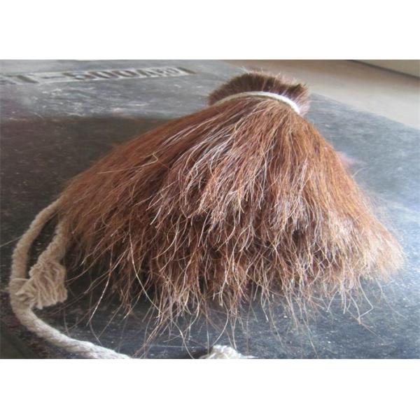 Natural Brown Color 5-8 Inch Animal Hair Double Drawn Horse Tail Hair