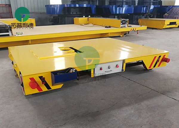 5 Ton Motorized Tool Steerable Material Transfer Trackless Electric Handling Car On Wheels