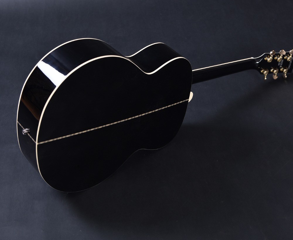 Full solid wood 41 inch acoustic guitar, solid spurce top, solid mahogany back and side Acoustic Guitar