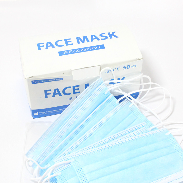 CMYK Recycled KN95 Face Mask Corrugated Paper Box