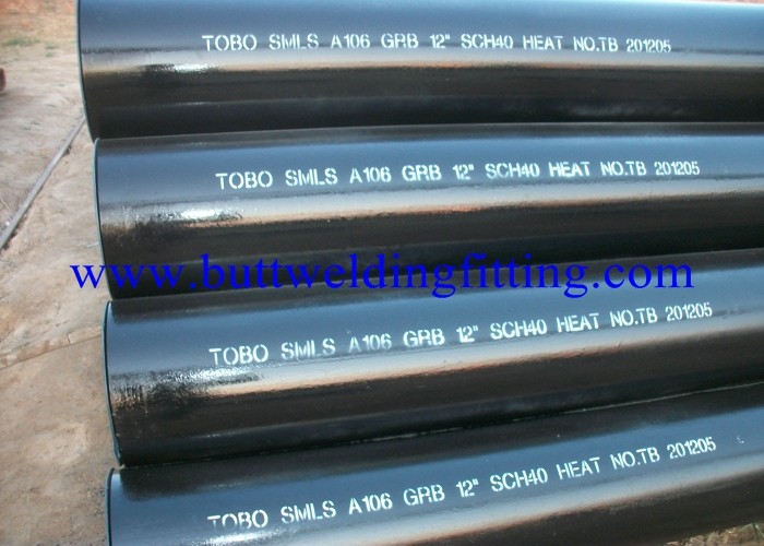 Welded Seamless API Carbon Steel Pipe / ERW Line Pipe / ASTM A178 Fire Pipe