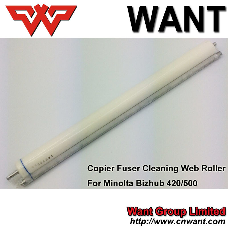 For Konica Bizhub 600 750 cleaning web roller BH600 BH750 fuser cleaning roller 56AA5430 High quality copier parts