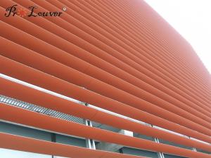 China Aerobrise Sunshade Louver Screen Used in Architecture Facade wall on sale