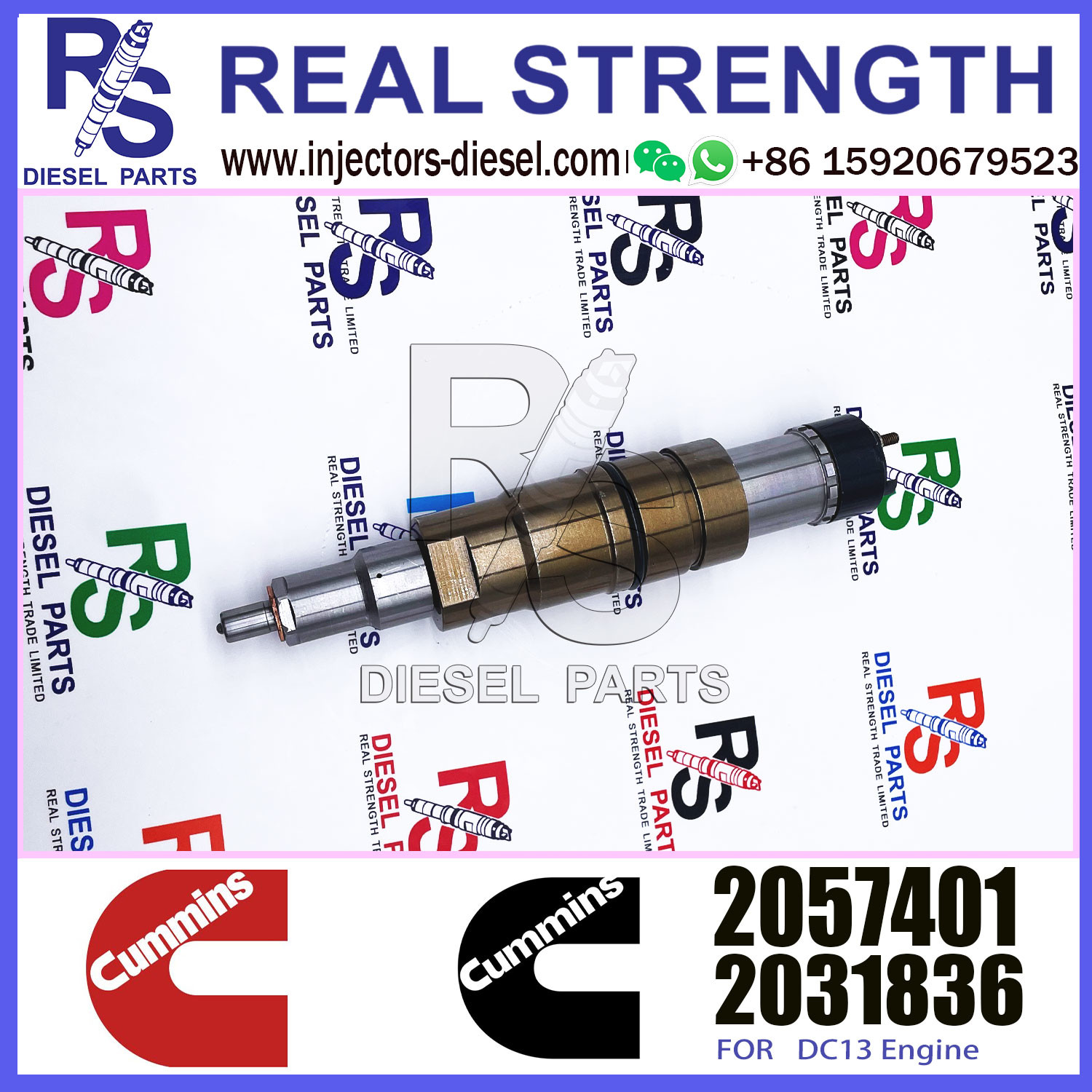 Diesel XPI Fuel Injector 1933613 2031836 2086663 575177 1933246 0981302 2031835 2086663 0984302 For SCANIA R Series