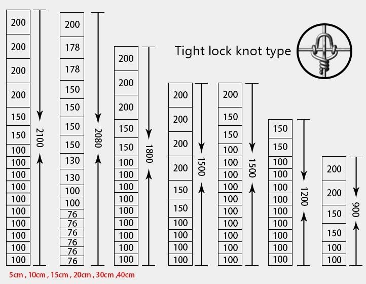 Assembled Heavy Duty Galvanized Cattle Farm Fence 0.8m Height