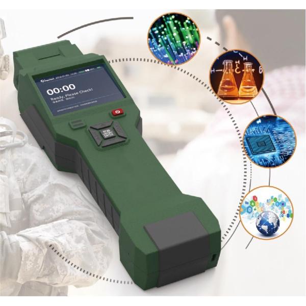 Handheld Counter Terrorism Equipment Portable Trace Explosives Detector
