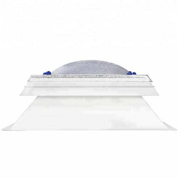 2000 * 2500mm Plastic Bubble Skylights Anti Aging For Building Lobby / Hotels