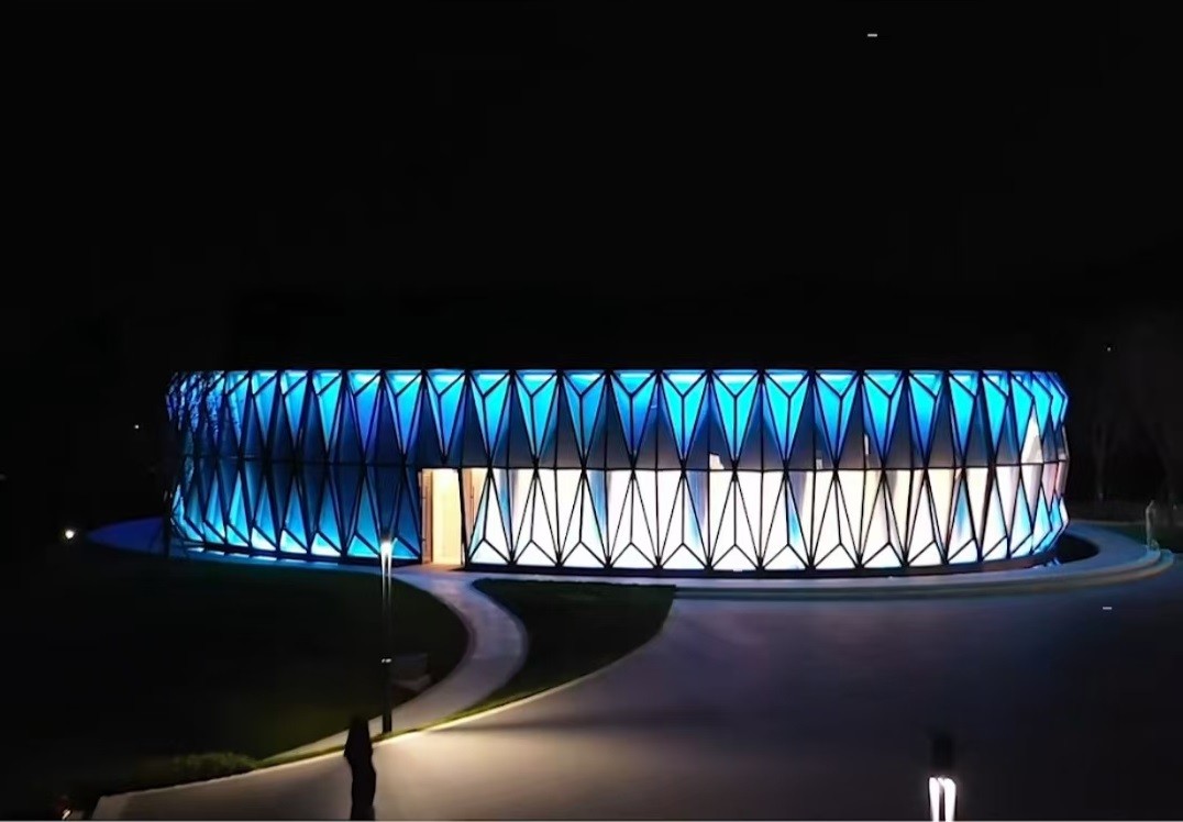 Fashsional Designed Architectural Structural Steel Q355B Fabrication Construction Building