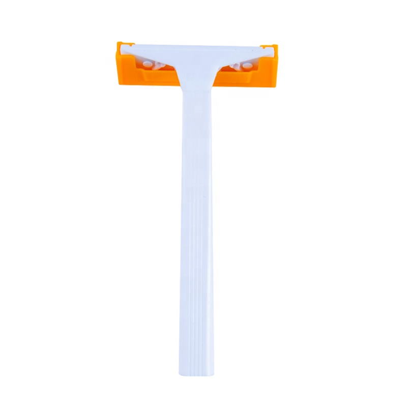 BAC RAZOR yellow single blade shaver 5 piece pack Swedish stainless steel blade shaver single blade disposable razors