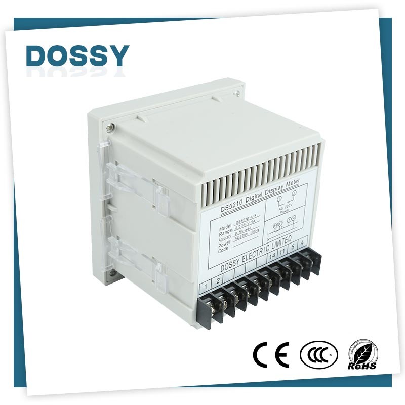 96x96mm LCD Voltage Ampere Frequency Three phase meter panel anolog meter for parameter measurement