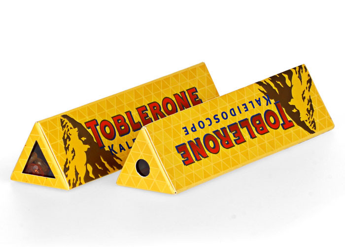Environmental Custom Paper Boxes CMYK For Chocolate / Snacks Packing