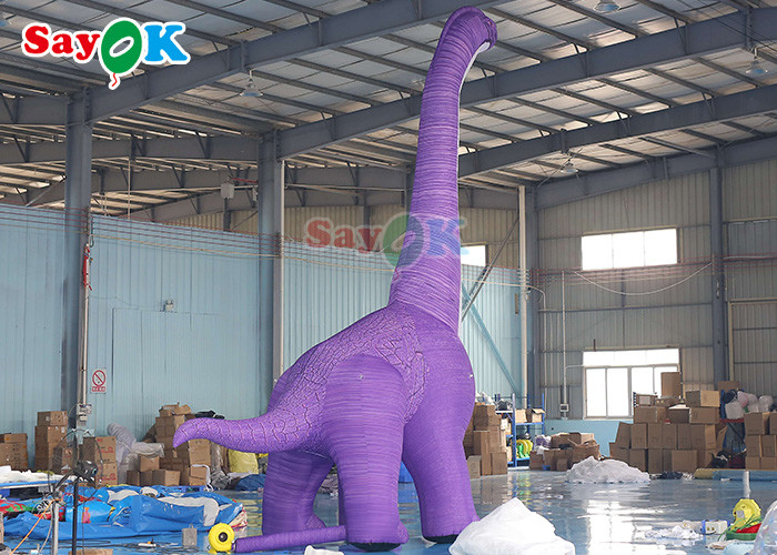Oxford Cloth Inflatable Dinosaur Model Blow Up Dinosaur Balloon For Advertising