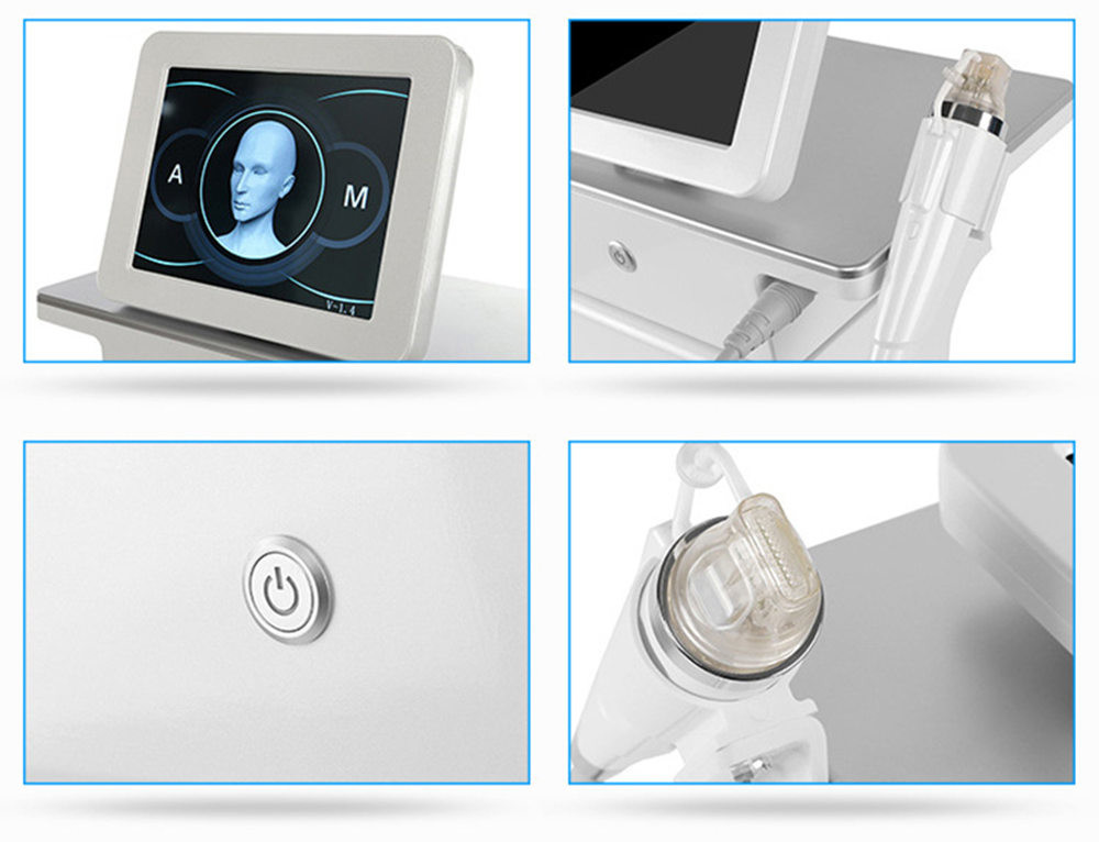 Dissolving Fat Microneedling Machine Face Lift 10 Pins 25 Pins 64 Pins And Nano Tips