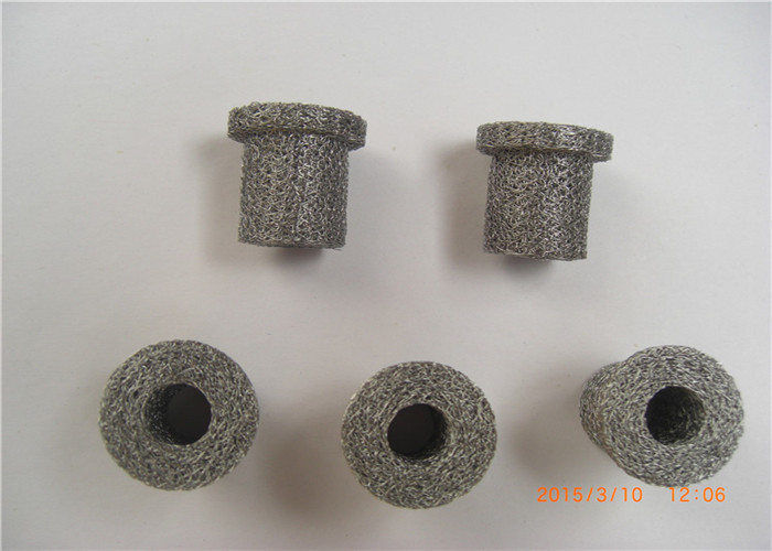 10-100mm Dia Knitted Wire Mesh filter High Filtering Performance Anti Corrosion