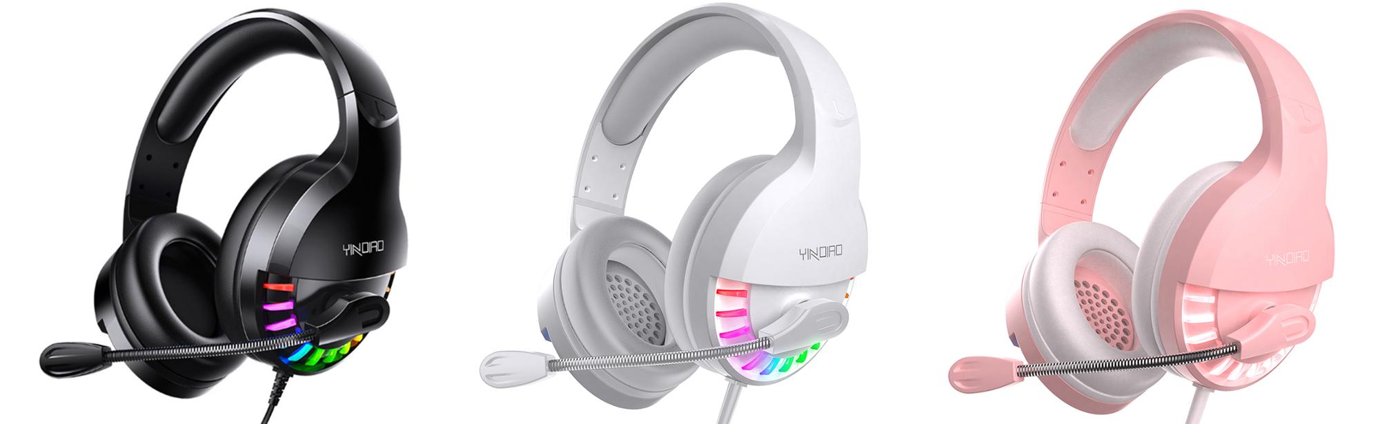 7.1 Surround Sound Wired PC Gaming Headphones USB 5V Wired Gaming Headset