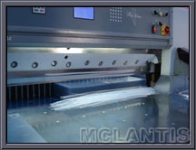 digit display paper cutting machine