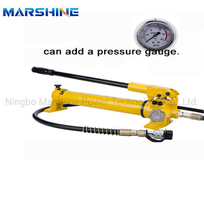 Portable High Pressure Manual Hand 10, 000 Psi 700 Bar Hydraulic Pump