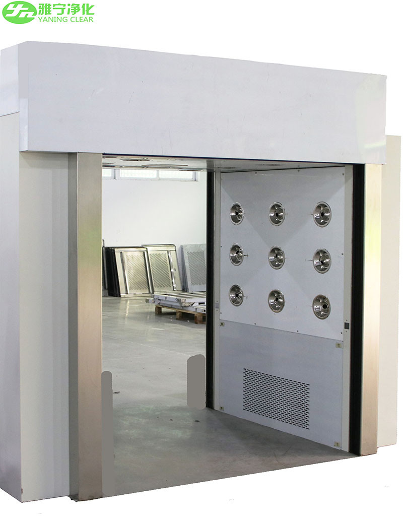 YANING GMP Modular System Clean Room Intelligent Air Shower Tunnel For Pharmaceutical