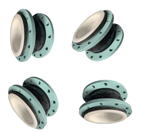 PTFE Rubber Joints For Pipes Connecting Pipe Fittings Rubber Bellows Expansion Joints