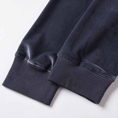 Oem Factory Manufacturer Custom Logo Ribbed Crewneck French Terry Long Sleeve Sweatshirts