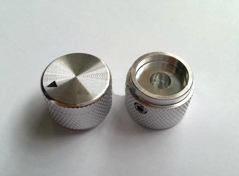 Guitar AMP Volume Knob  D15mm H10mm White Set Pointer knobs FR Guitar Amp Effect Pedal Cabinet