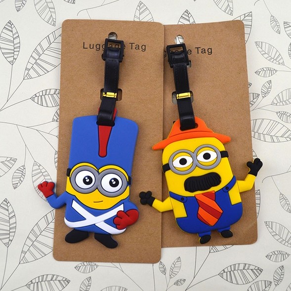 Custom 3D Rubber Luggage Tags/rubber tags, silicone pvc luggage tag