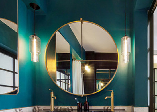 Exact Image Tinted Mirror Glass / Highly Durable Dark Grey Tinted Glass