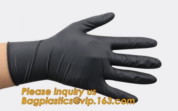 Disposable powder free black examination nitrile gloves manufacturers,Colored Nitrile Gloves Disposable Medical Blue Pow
