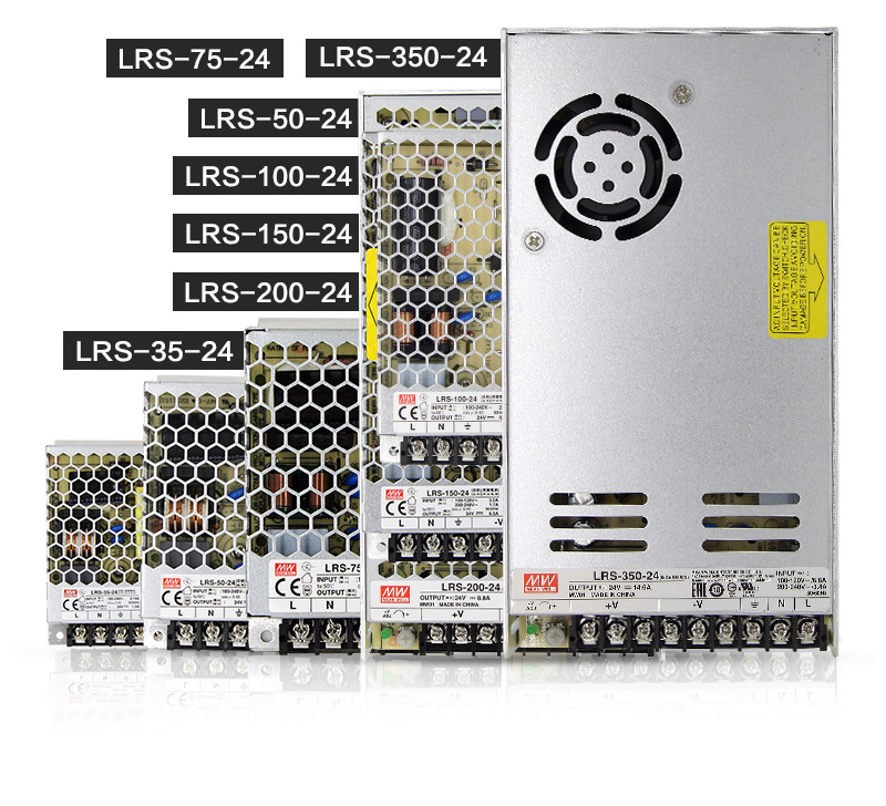 Enclosed Rectifier 35W Single Output Switching Power Supply LRS-35-5 LRS-35-12