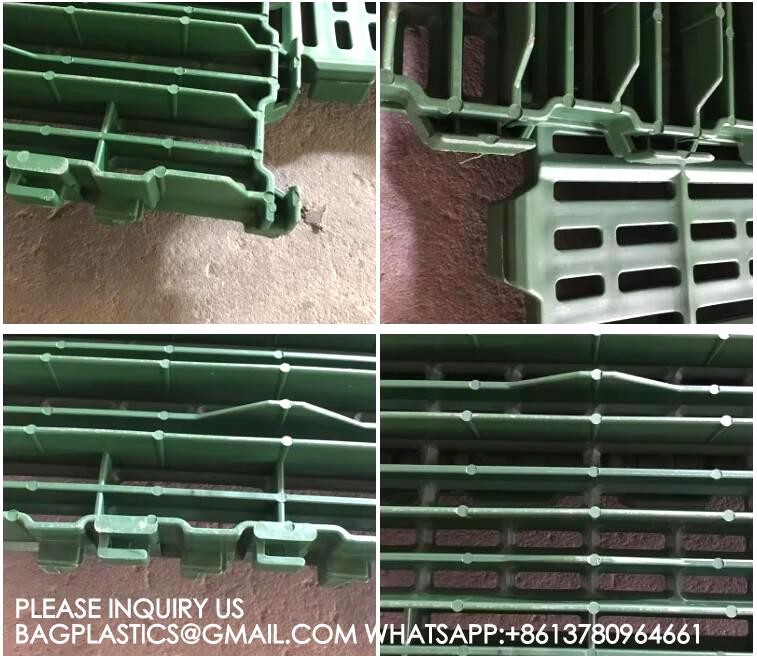 New Durable 600*600mm Plastic Slat Flooring for Pig Farm Floor Farrowing Sow Floor Farms