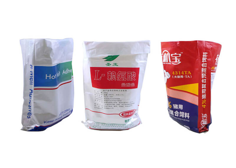 Eco Friendly BOPP Laminated PP Woven Bags Woven PP Sacks 15KG - 25KG