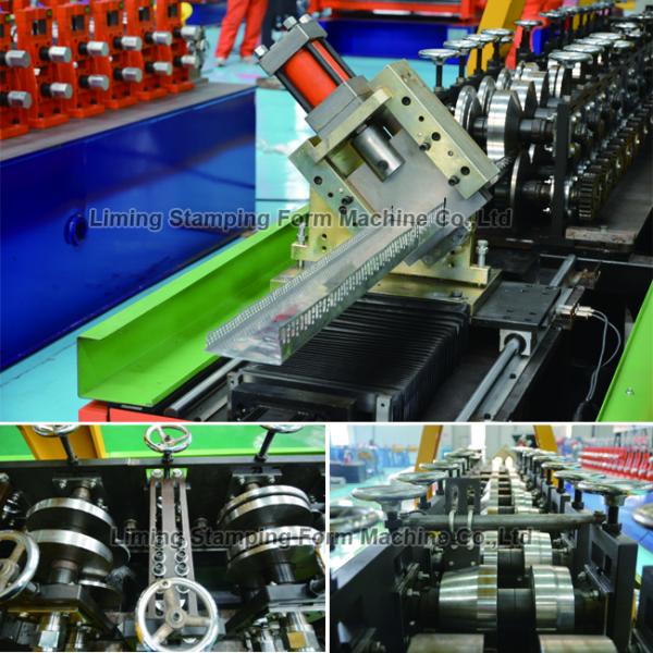 Steel U channel roll forming machine