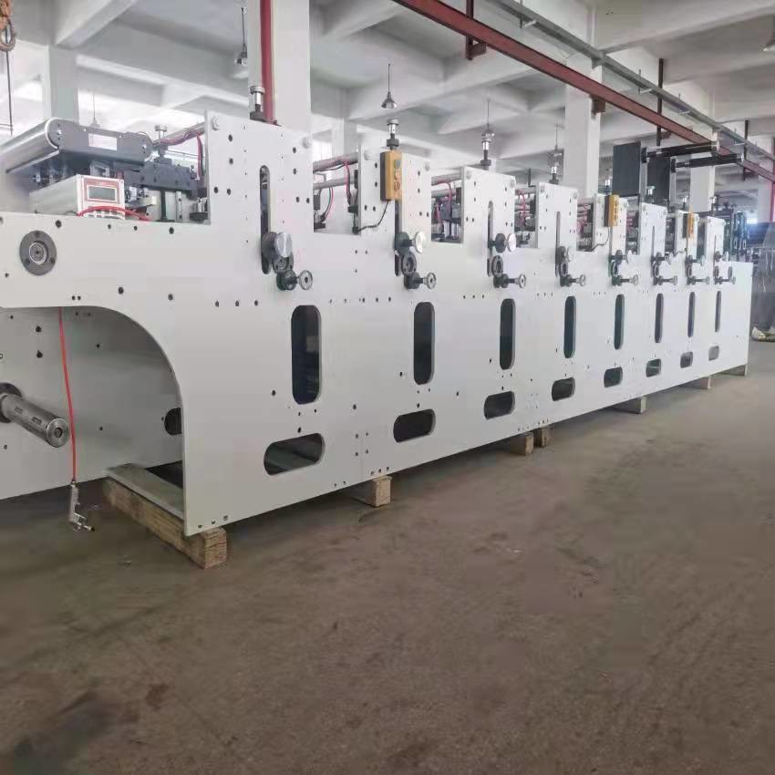 7.5KW 380V High Speed Flexo Printing Machine 10-80m/Min