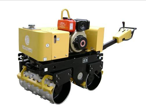 YL102 838kg Road Construction Roller , 3.5km/H Vibratory Trench Roller