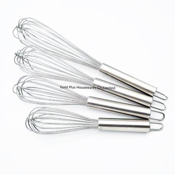 LFGB Stainless Steel Kitchen Tools Household Beater Gadgets Non Stick Manual