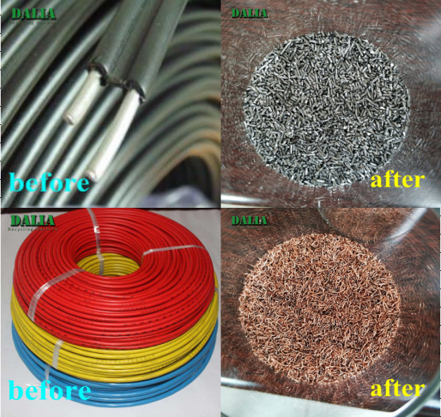 Copper Separator Machine Water Using Cable Wire Crusher Separator