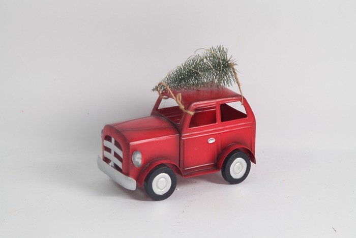 Metal Material Christmas Cars Colorful Accept Customization