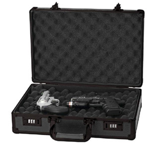 Aluminum Frame Gun Storage Case Strong Protective With High Durability