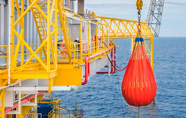 Offshore Structures Crane Test Water Bags , Top Notch PVC Proof Load Test Water Bags
