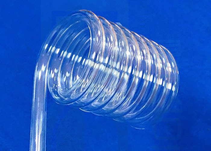 Clear Spiral Polishing Od 3mm Quartz Tubes Fused Silica For Heater