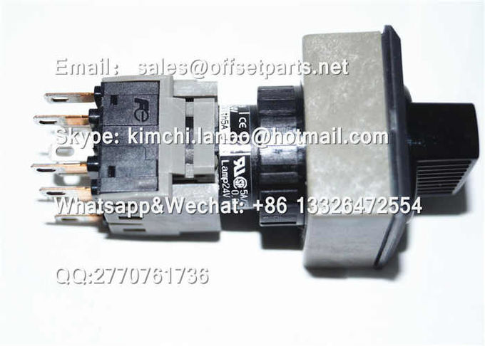 AG225-PL3W22E3 5BB-6101-320 komori three-stage selection switch original part for offset printing machine