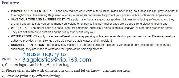 Compost Poly Mailers Envelopes Self Adhesive Seal Compostable Sustainable Poly Eco Friendly Mailing Bags,cornstarch biodegrad