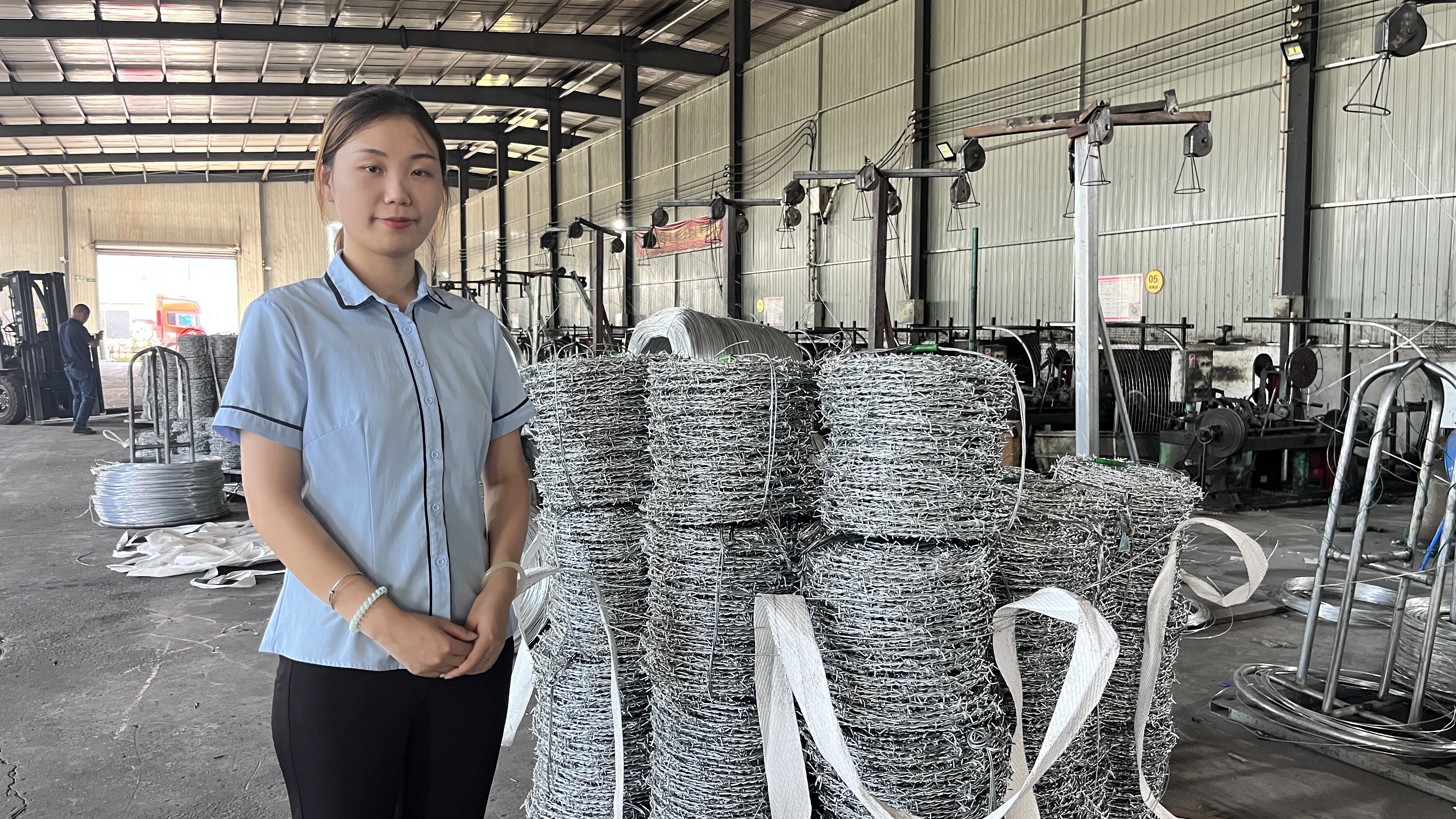 Hot Dipped Galvanized Fencing High Tensile Barbed Wire 1.6Mm 300M