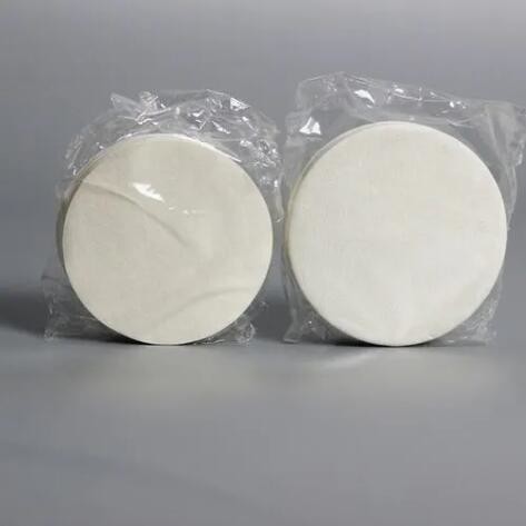 White Color Disk Round Coffee Filter Paper 58mm 64mm 100pcs