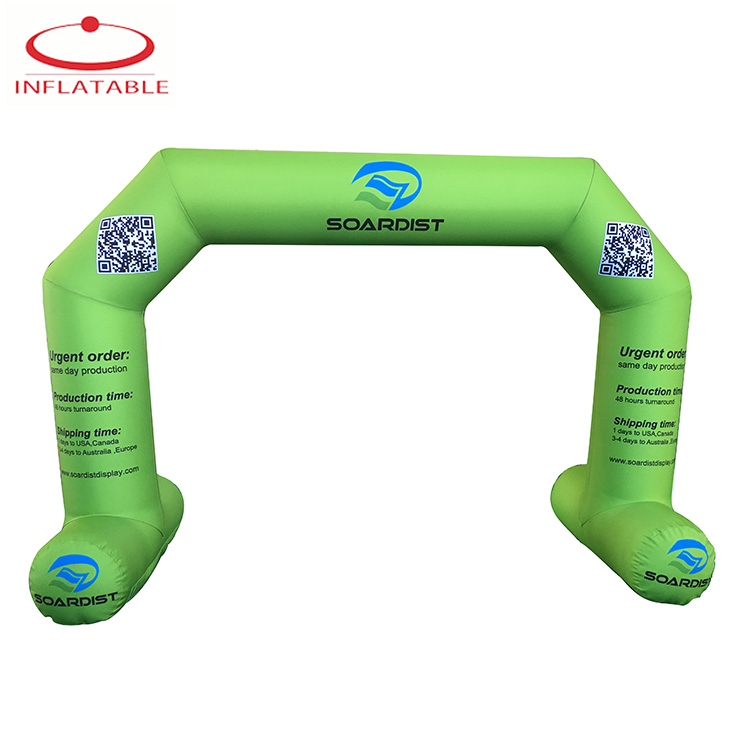 Sports Inflatable Finish Arch Outdoor Advertising Inflatable Door Arch