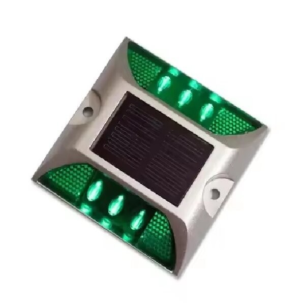 LED Solar Flashing Road Studs Waterproof For Traffic Sign Usage And Safety