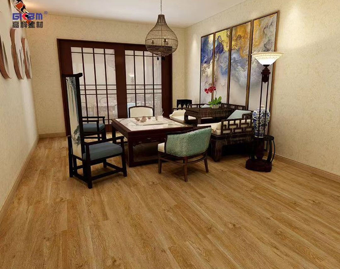 Tawny Oak Luxury SPC Flooring 7''X48'' GKBM SY-W3006 Unilin Click